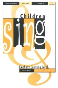 Epiphany Counting Carol SA choral sheet music cover Thumbnail